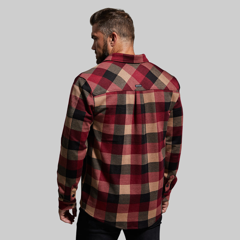 Woodsman Stretchy Flannel (Inferno)