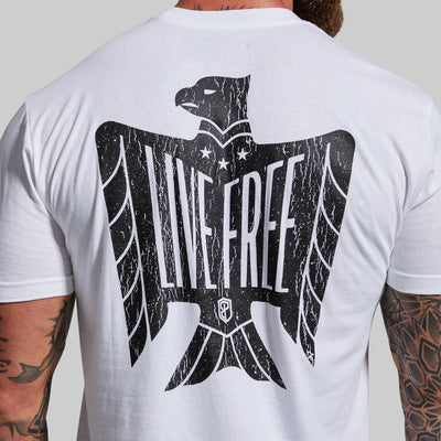 Live Free Tee (White)