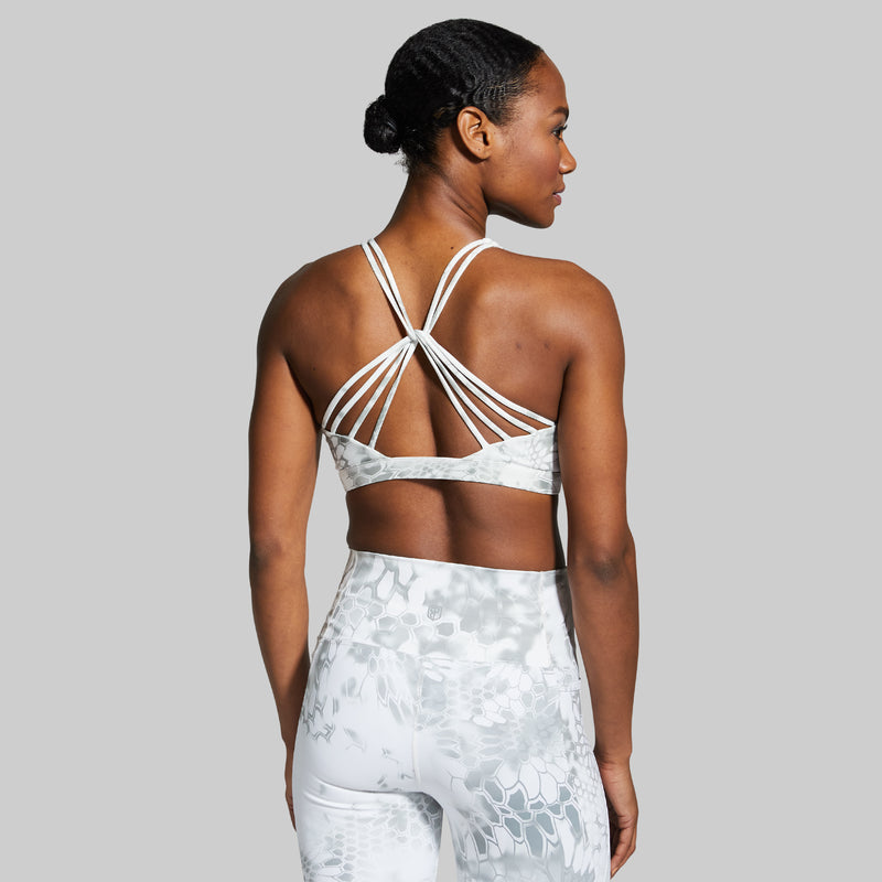Don't Get It Twisted Sports Bra (White)
