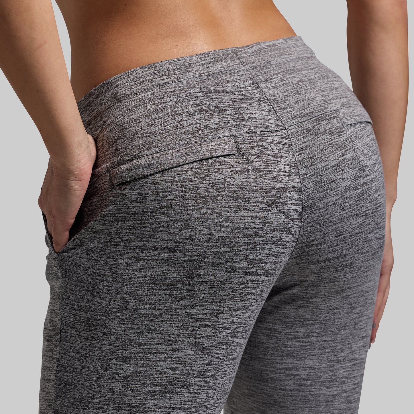 Women's Rest Day Low Rise Athleisure Jogger (Heather Grey)