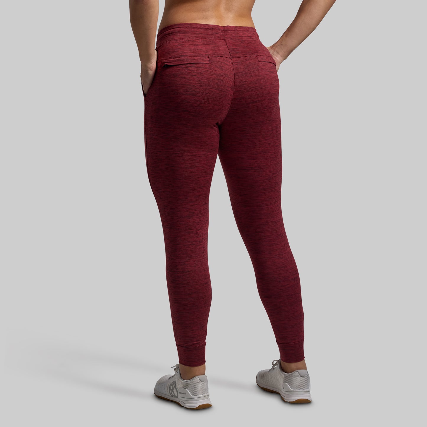 Women's Rest Day Low Rise Athleisure Jogger (Maroon)