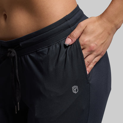 Women's Rest Day Low Rise Athleisure Jogger (Black)