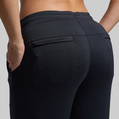 Women's Rest Day Low Rise Athleisure Jogger (Black)