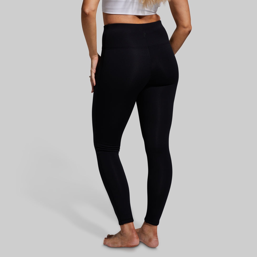 Women's Thick Fleece Lined Leggings - High Waisted Tummy Control Thermal Yoga Pants For Winter