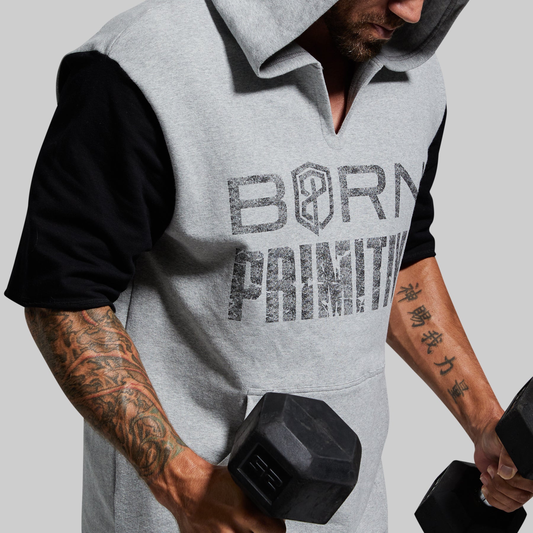 Born primitive unmatched hoodie Clearance