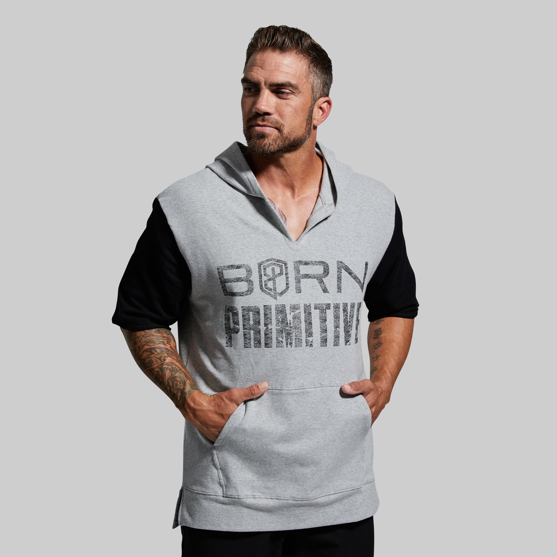 Born primitive unmatched hoodie Clearance