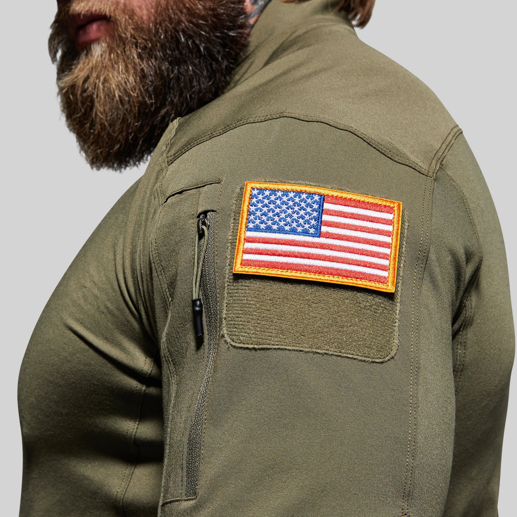 Long Sleeve Op Top (OD Green) – Born Primitive