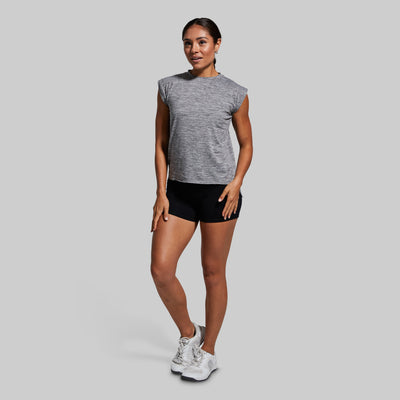 Captivate Muscle Tee (Heather Grey)