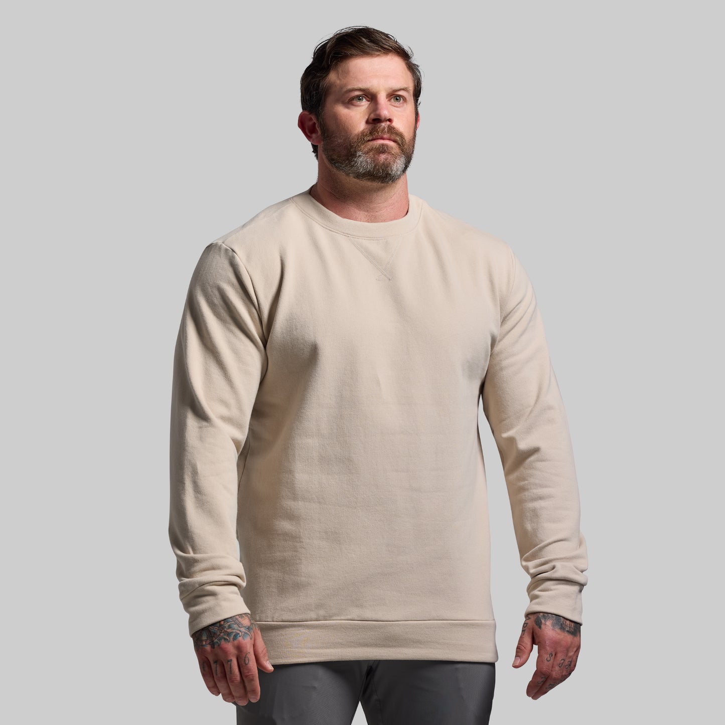 Men's Unmatched Crew Sweatshirt (Pumice)
