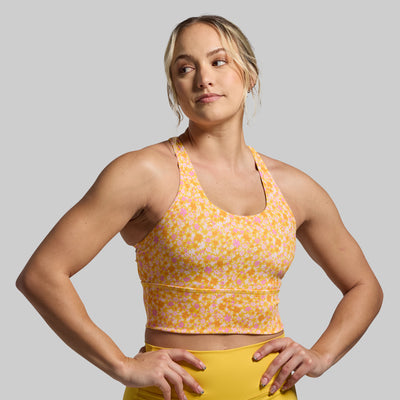 Crossfire Sports Bra (Flower Power)