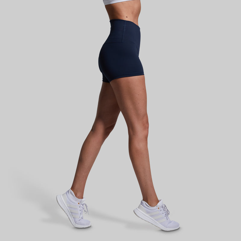 New Heights Booty Short (Navy) – Born Primitive