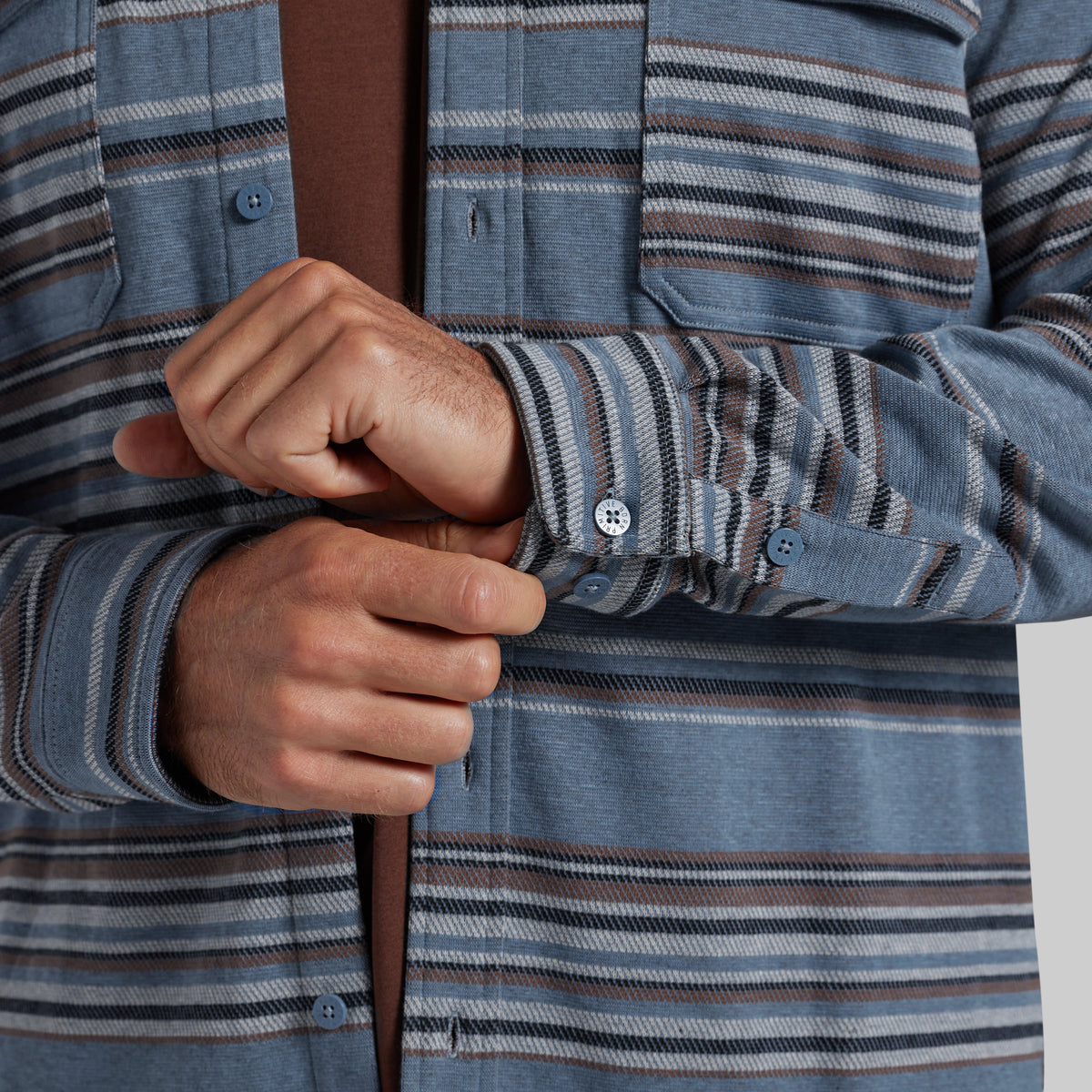 Woodsman Stretchy Flannel (Horizon)