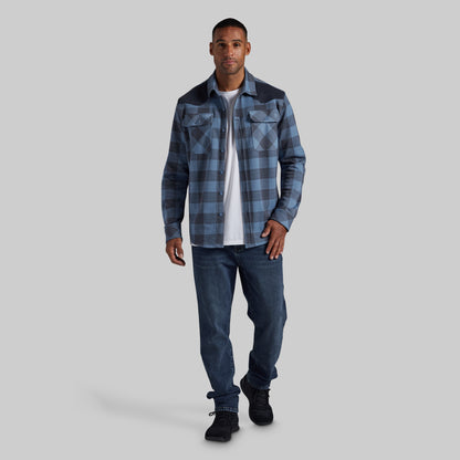 Rugged Woodsman Stretchy Flannel (Overcast)