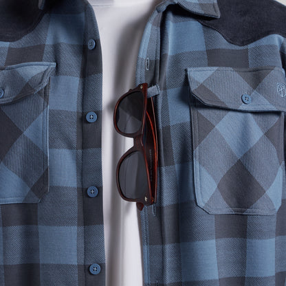 Rugged Woodsman Stretchy Flannel (Overcast)