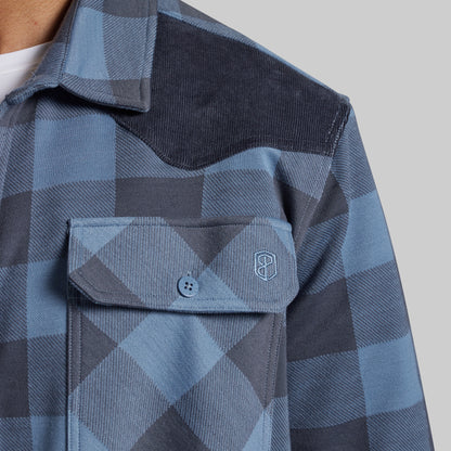 Rugged Woodsman Stretchy Flannel (Overcast)