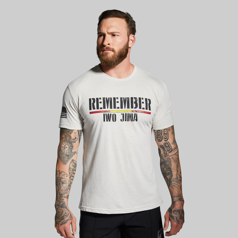 Iwo Jima Commemorative T-Shirt (Sand)