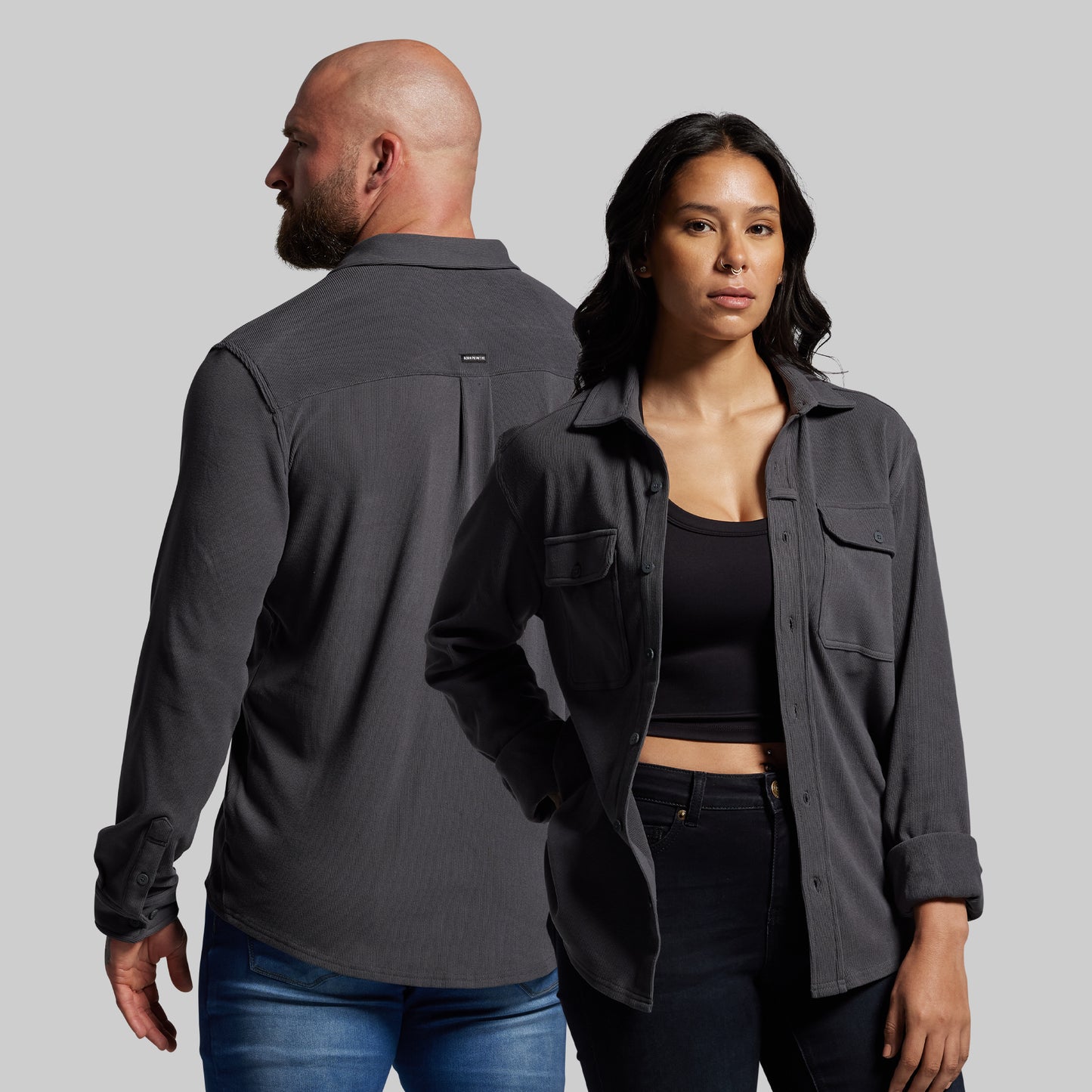 Woodsman Stretchy Corduroy (Gunmetal)