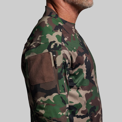 Long Sleeve Op Top (Woodland)