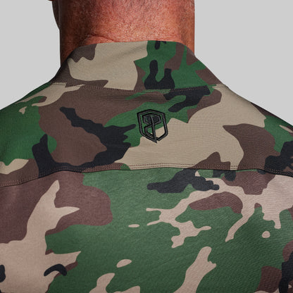 Long Sleeve Op Top (Woodland)