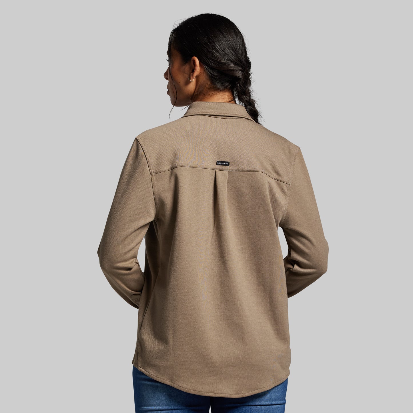 Woodsman Stretchy Flannel (Desert Tan)