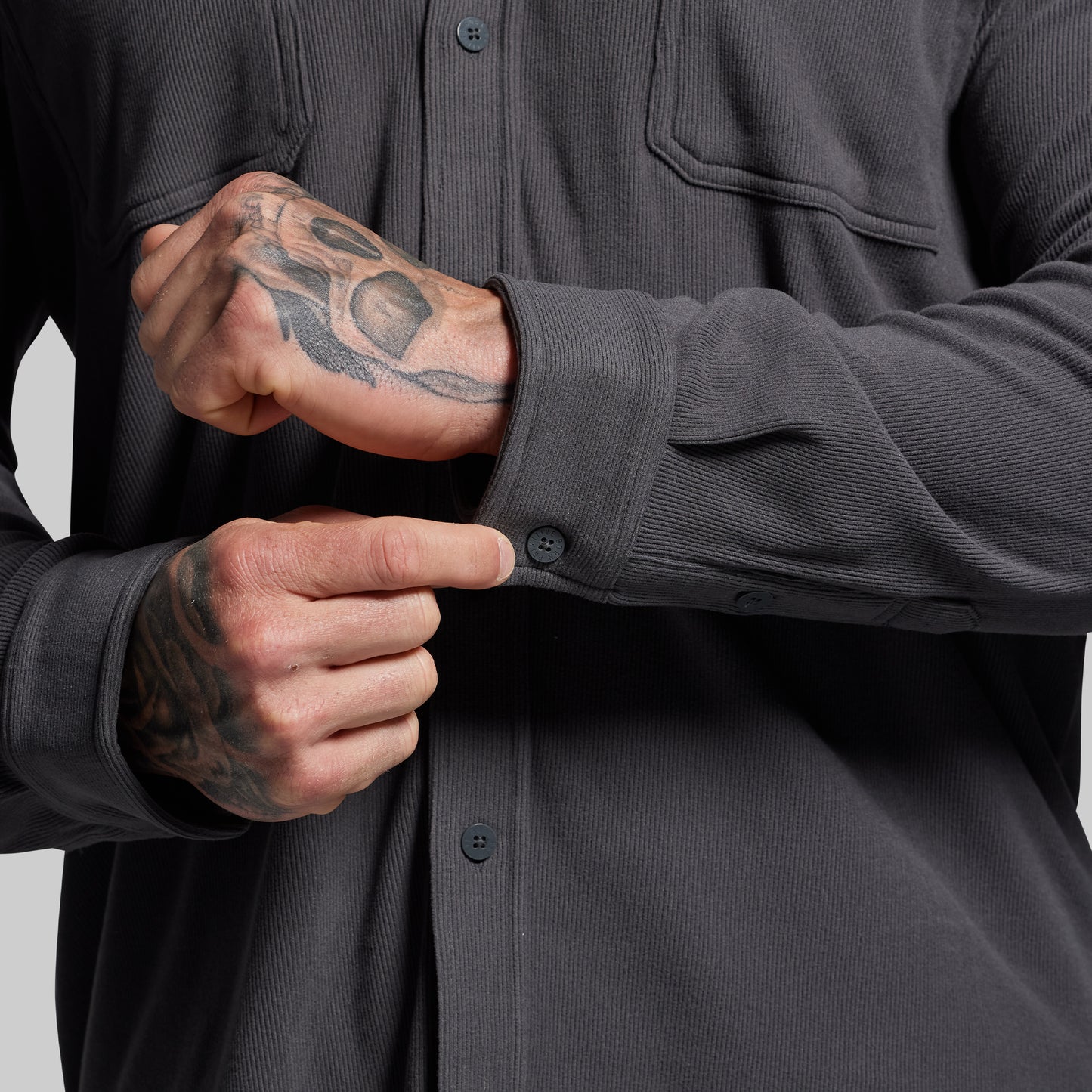 Woodsman Stretchy Corduroy (Gunmetal)