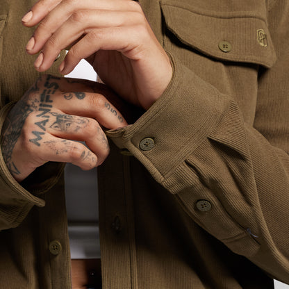 Woodsman Stretchy Corduroy (Coyote Brown)