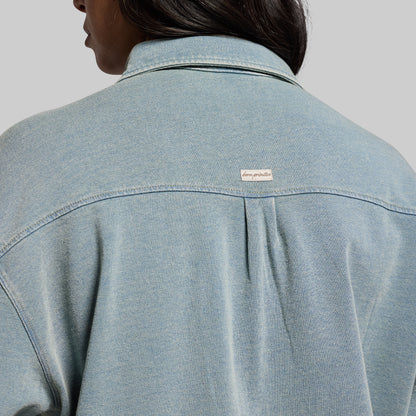 Women's Oversized Stretch Denim (Vintage Wash)