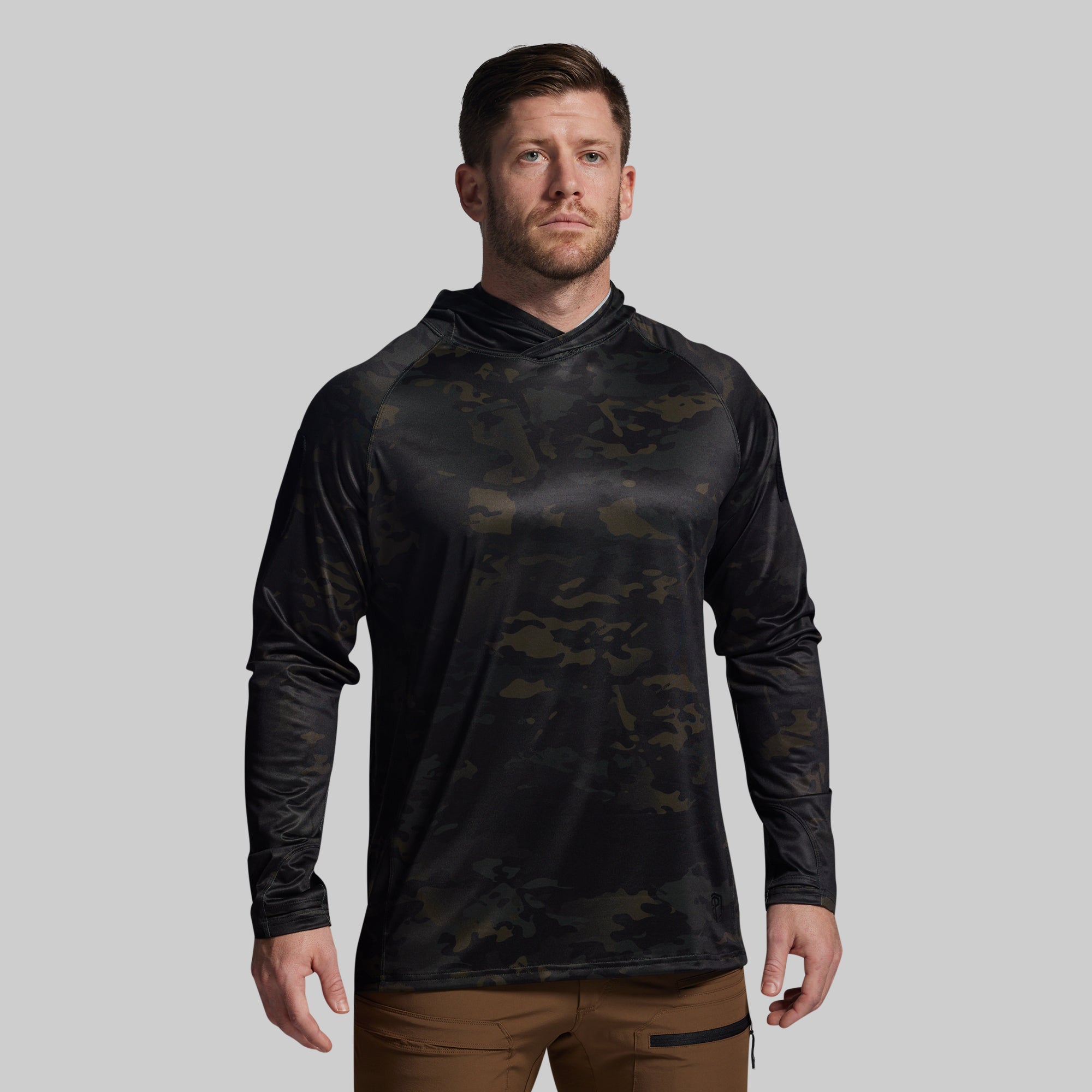 Sun Shirt w/ Velcro 2.0 (Black Multicam) – Born Primitive
