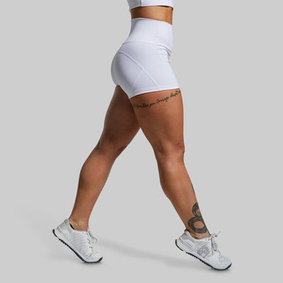 Your Go To Booty Short (White)