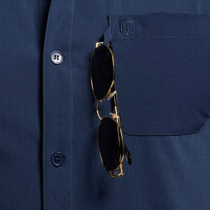 Voyager Button Up 2.0 (BP Navy)