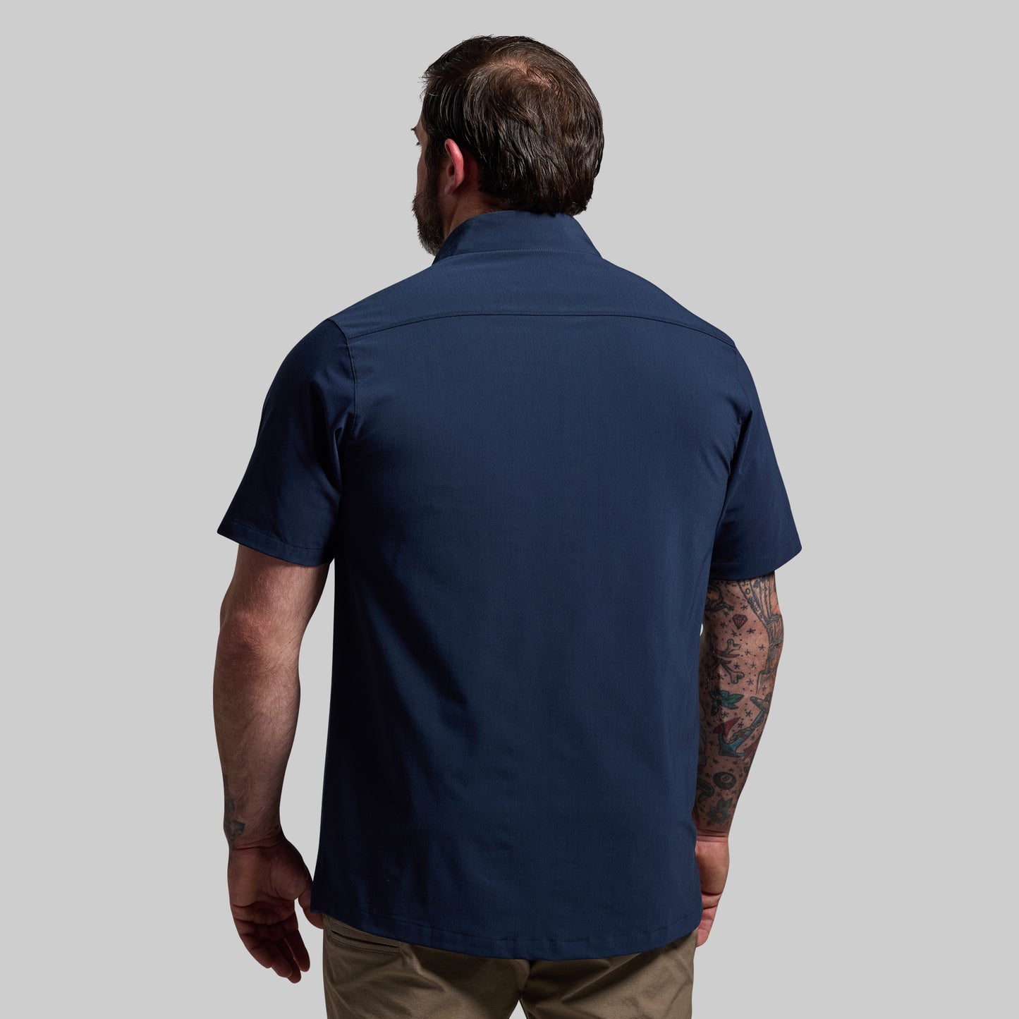 Voyager Button Up 2.0 (BP Navy)