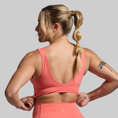 Embrace Sports Bra (Hot Peach)