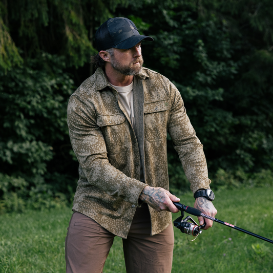 Woodsman Stretchy Flannel (Rainshadow)