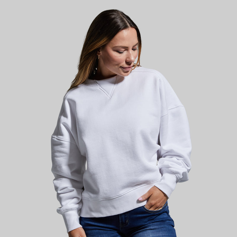 Pump Sweatshirt (White)