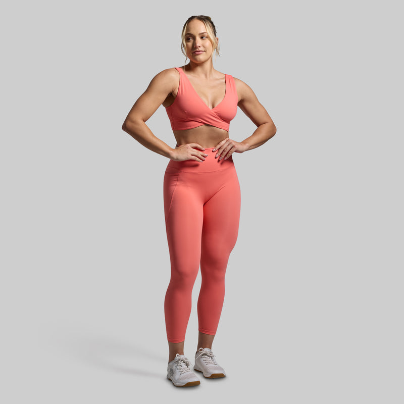 Embrace Sports Bra (Hot Peach)