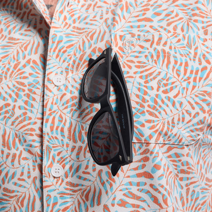 Voyager Button Up 2.0 (Vintage Palm)
