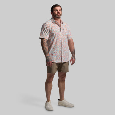 Voyager Button Up 2.0 (Vintage Palm)