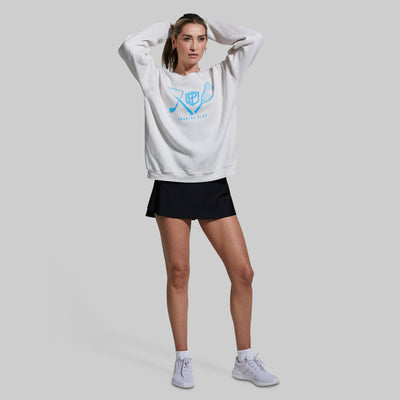 Women's Oversized Crew (Natural--Country Club Edition)