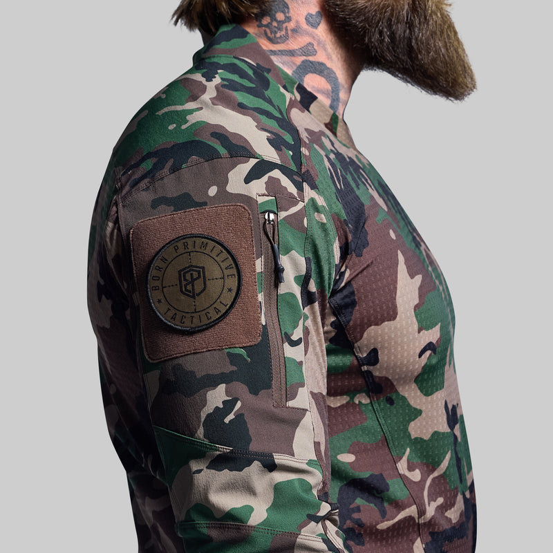Long Sleeve Op Top Pro (Woodland)