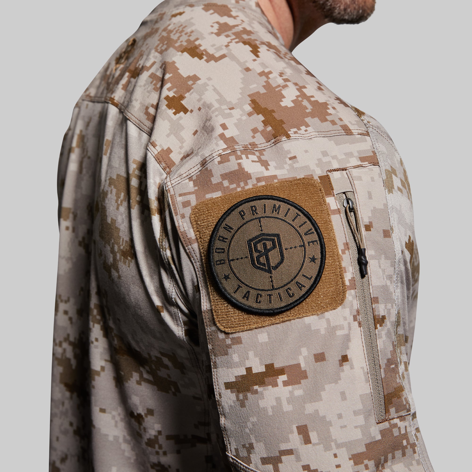 Long Sleeve Op Top (Desert Digital) – Born Primitive