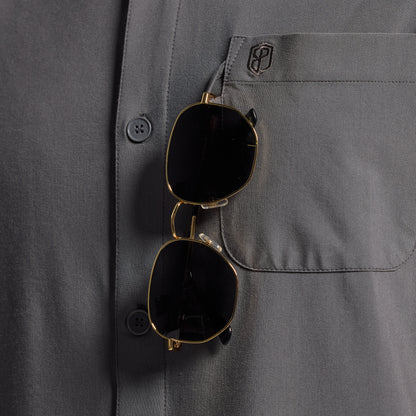 Voyager Button Up 2.0 (Gunmetal)