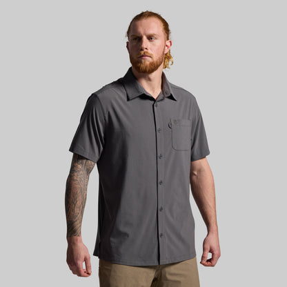 Voyager Button Up 2.0 (Gunmetal)