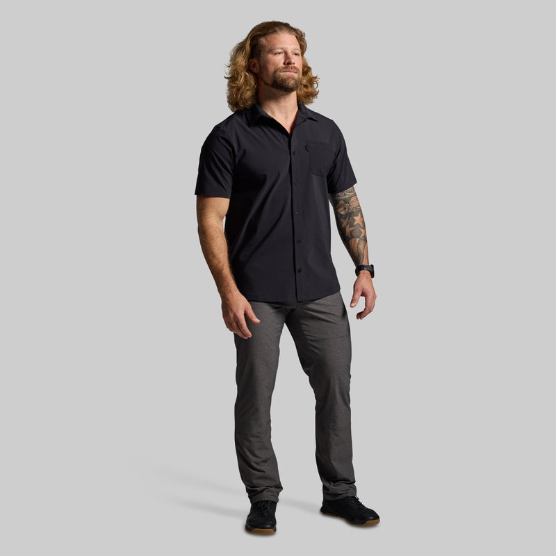 Voyager Button Up 2.0 (Black)