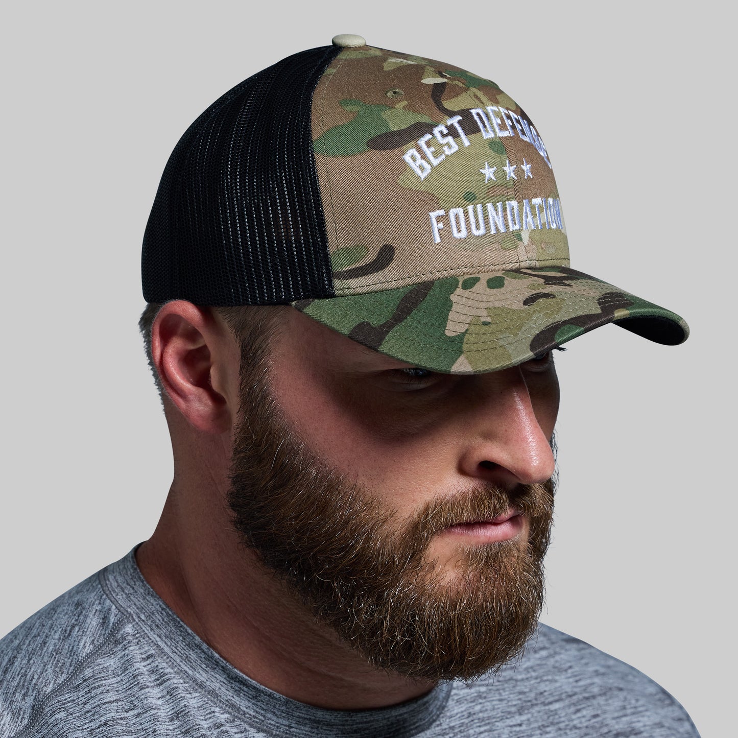 BDF Born Primitive Trucker Hat (Multicam)