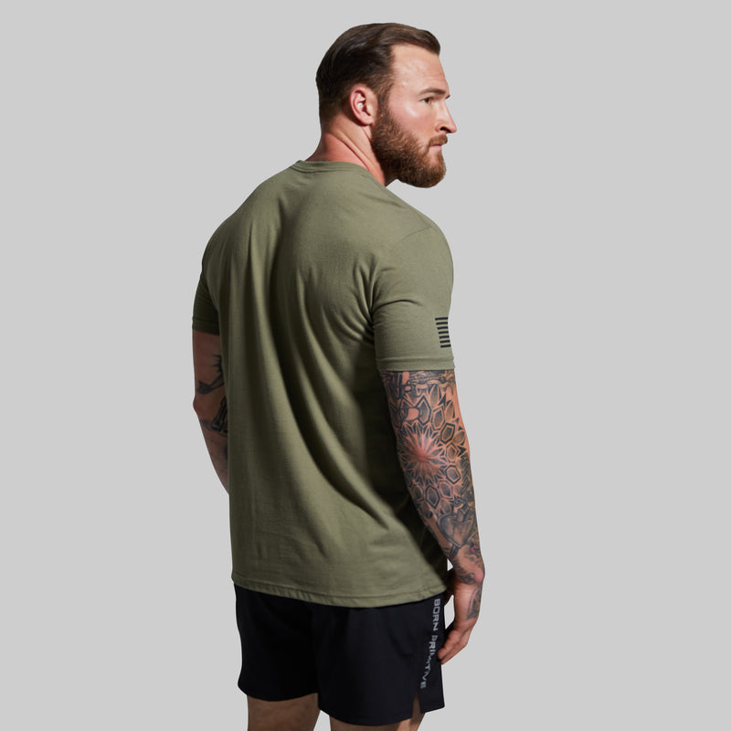 Property of Born Primitive T-Shirt (Military Green)