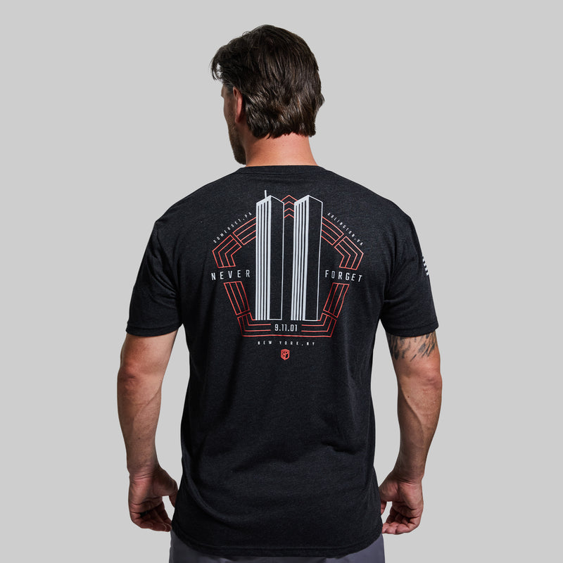 9/11 Never Forget T-Shirt (Black)