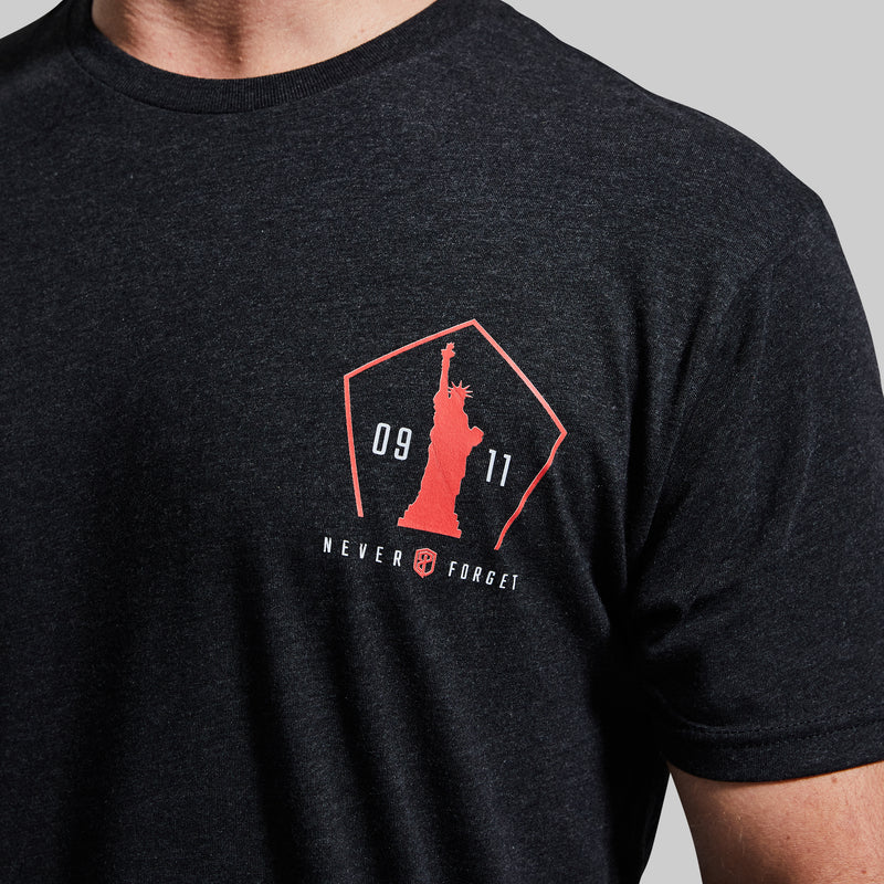 9/11 Never Forget T-Shirt (Black)