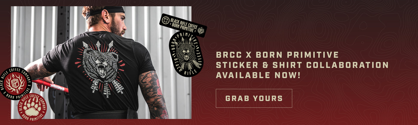 Born Primitive Sticker BornPrimitive - Patriot Inspired Workout Clothing for Men & Women ...