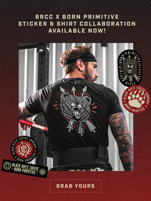 Born Primitive Sticker BornPrimitive - Patriot Inspired Workout Clothing for Men & Women ...