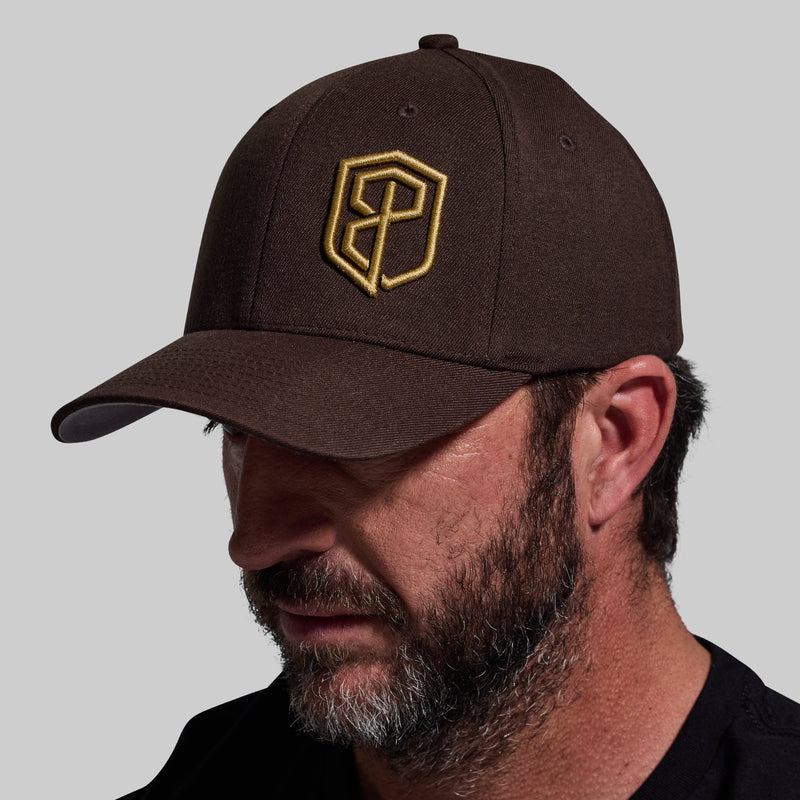 Logo FlexFit Hat (Brown)